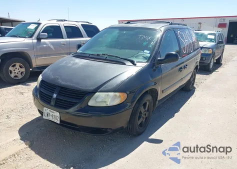 2007 Dodge Caravan Sxt из США, поврежденный, VIN 1D4GP45R37B143714